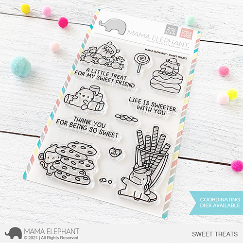 Mama Elephant Sweet Treats Stamp