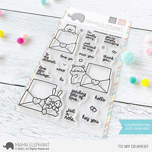 Mama Elephant To My Dearest Stamp