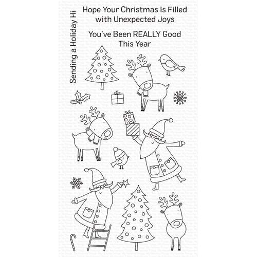 My Favorite Things Joyous Holidays Clear Stamp