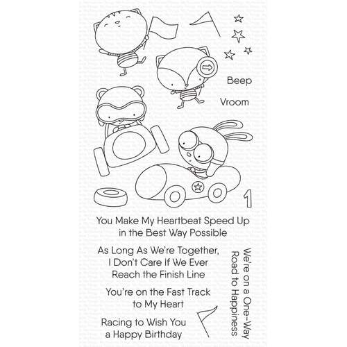 My Favorite Things Fast Track Friends Stamp