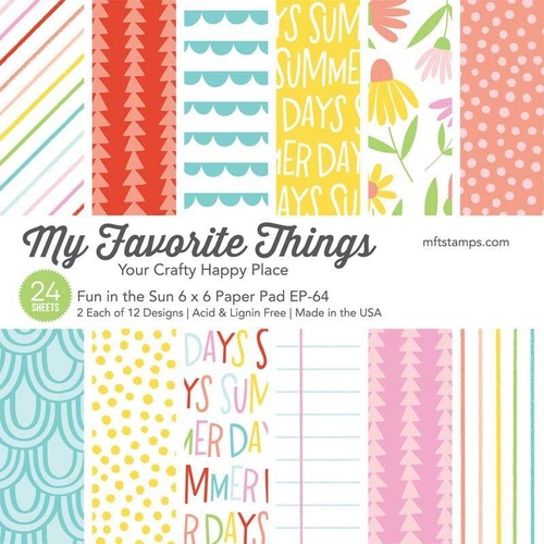 My Favorite Things Fun in the Sun 6" Paper Pad