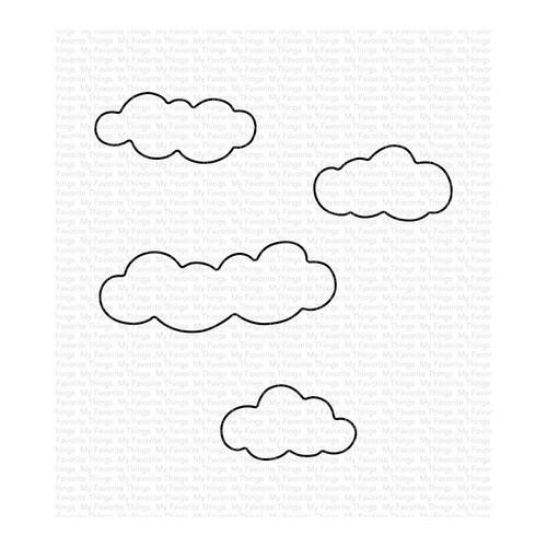 My Favorite Things Die-namics Die Petite Clouds