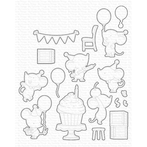 My Favorite Things Mice Day to Celebrate Die-namic Die