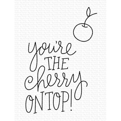 My Favorite Things Stamp Cherry on Top