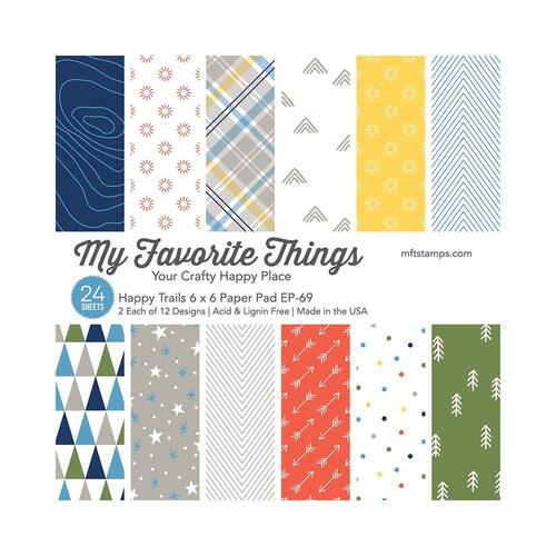My Favorite Things 6" Paper Pad Happy Trails