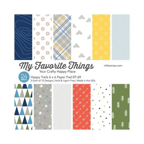 My Favorite Things 6" Paper Pad Happy Trails