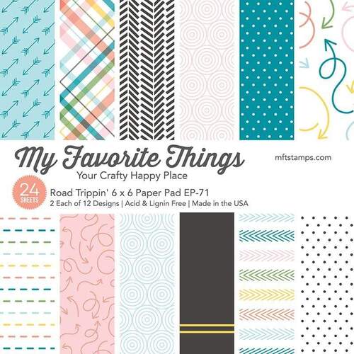 My Favorite Things Road Trippin' 6" Paper Pad