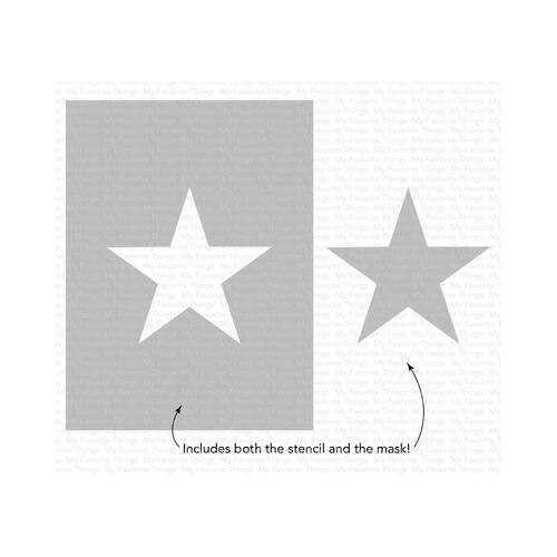 My Favorite Things Stencil Star Extraordinaire