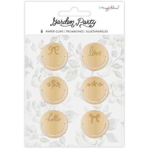 Maggie Holmes Garden Party Gold Circle Paper Clips