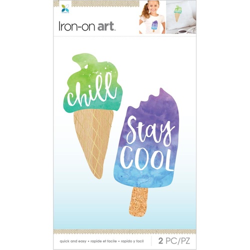 Momenta Iron On Applique Chill Stay Cool