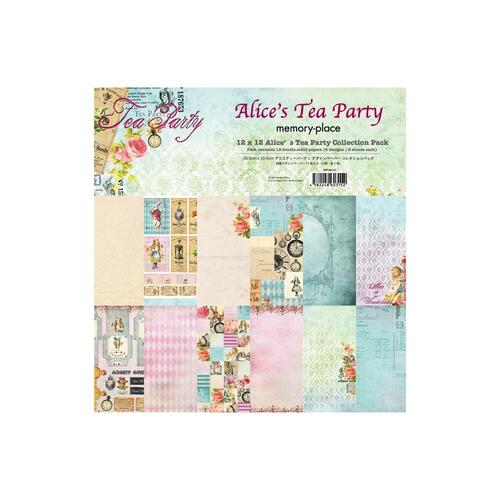 Memory Place Alice's Tea Party 12" Paper Collection Pack