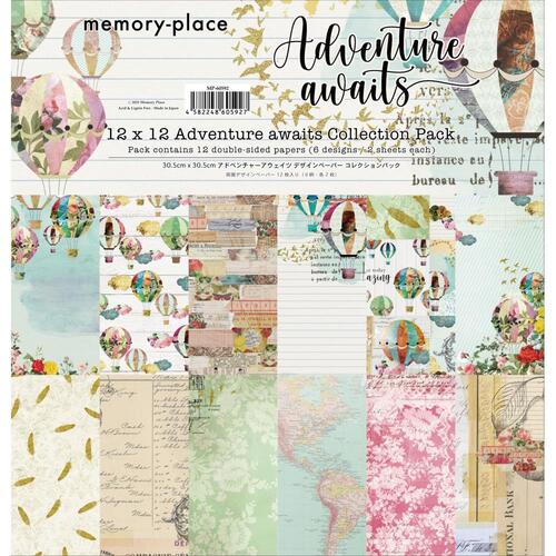Memory Place Adventure Awaits 12" Collection Pack