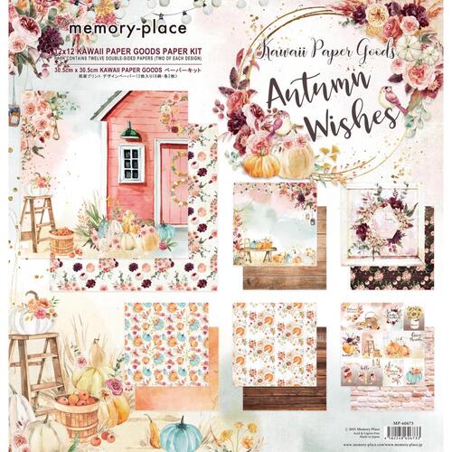 Memory Place Autumn Wishes 12" Paper Pack