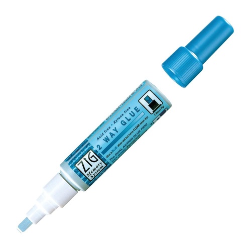 Zig Memory System Two Way Chisel Tip Glue Pen