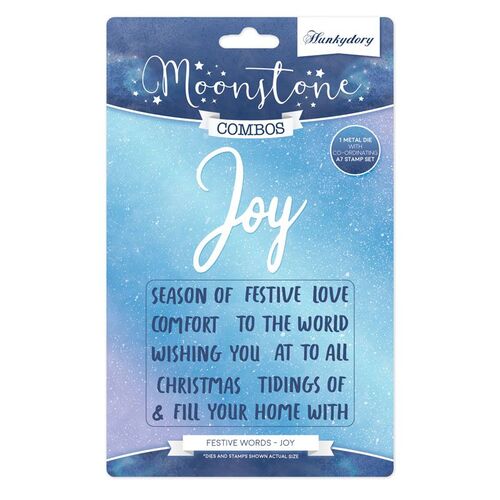 Hunkydory Moonstone Festive Words Combo Joy