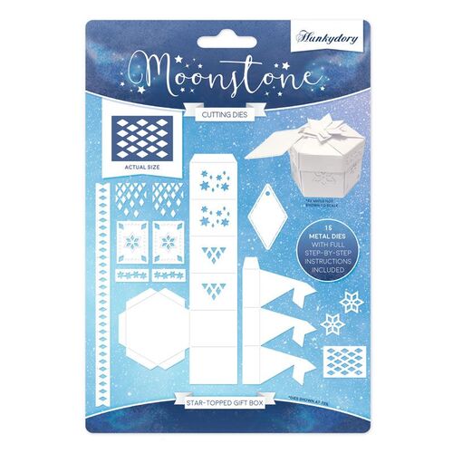 Hunkydory Star Topped Gift Box Moonstone Die Set
