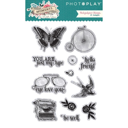 PhotoPlay Paper Moments in Time Photopolymer Stamp Set 