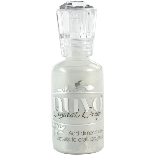 Nuvo Crystal Drops Ivory Seashell 