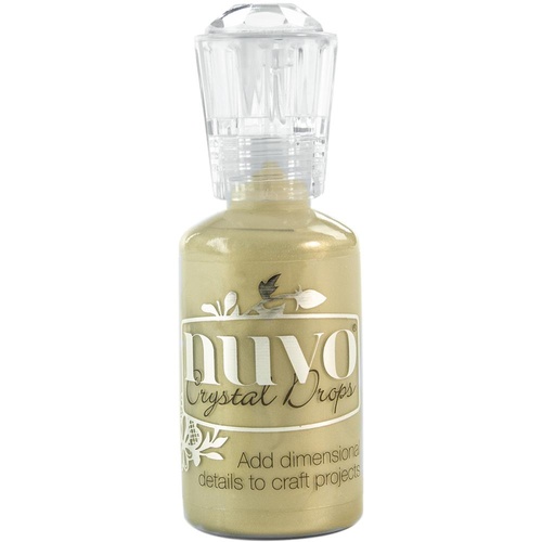 Nuvo Crystal Drops Pale Gold 