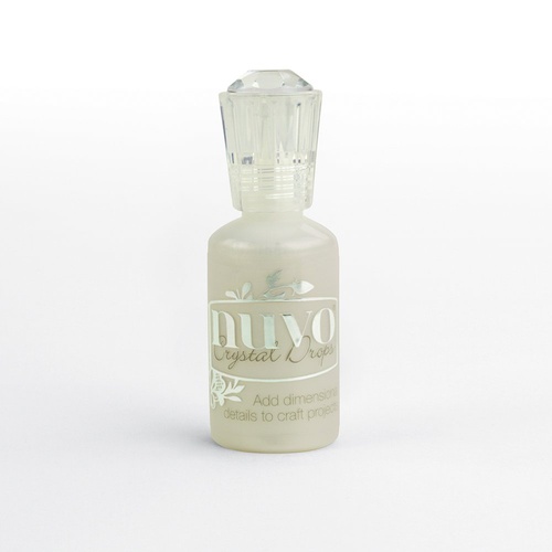 Nuvo Crystal Drops Oyster Grey 
