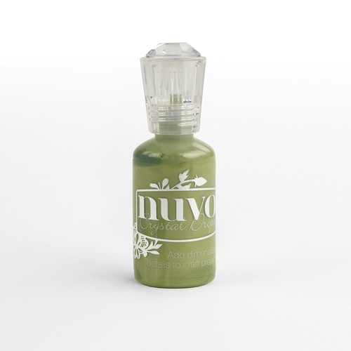 Nuvo Crystal Drops Bottle Green 