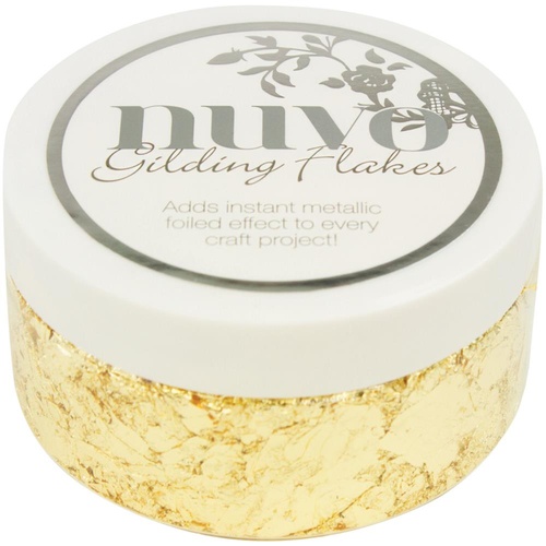 Nuvo Radiant Gold Gilding Flakes 