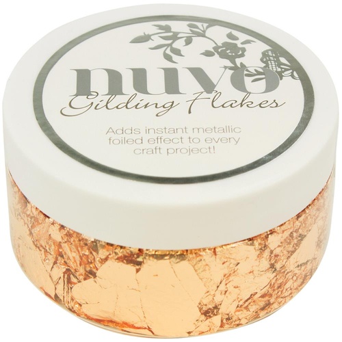 Nuvo Sunkissed Copper Gilding Flakes 