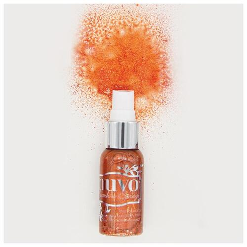 Nuvo Tender Peach Sparkle Spray