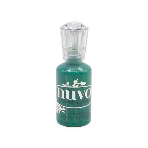 Nuvo Grotto Green Glitter Drops