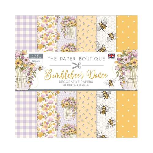 The Paper Boutique Bumblebee's Dance 8" Paper Pad