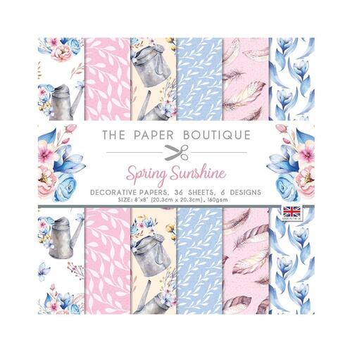 The Paper Boutique Spring Sunshine 8" Paper Pad