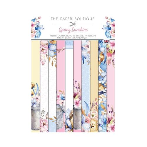 The Paper Boutique Spring Sunshine A4 Insert Collection