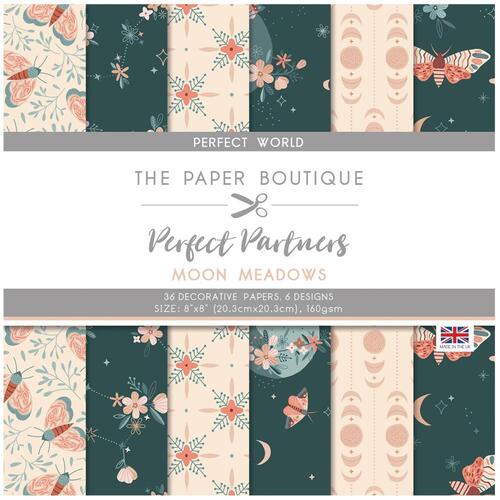 The Paper Boutique Perfect Partners Moon Meadows 8" Paper Pad