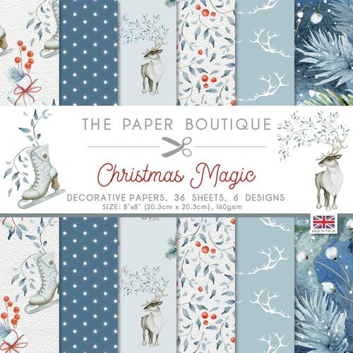 The Paper Boutique Christmas Magic 8" Paper Pad