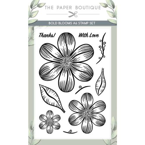 The Paper Boutique Bold Blooms Stamp