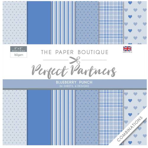 The Paper Boutique Perfect Partners Blueberry Punch 8" Paper Pad