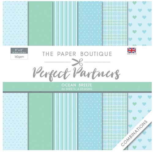 The Paper Boutique Perfect Partners Ocean Breeze 8" Paper Pad