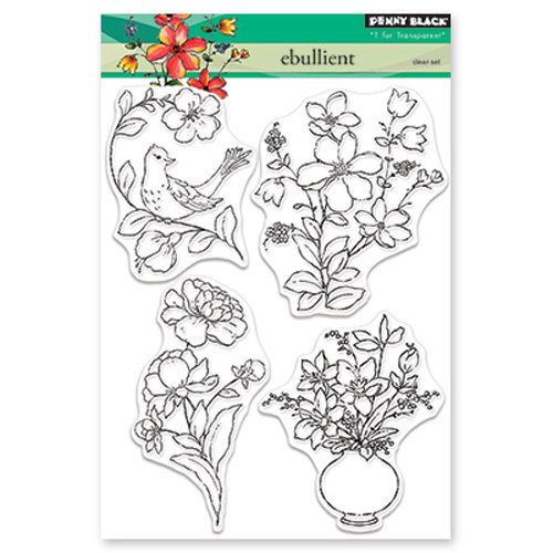 Penny Black Clear Stamp Ebullient 