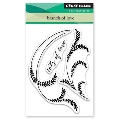 Penny Black Clear Stamp Branch of Love 