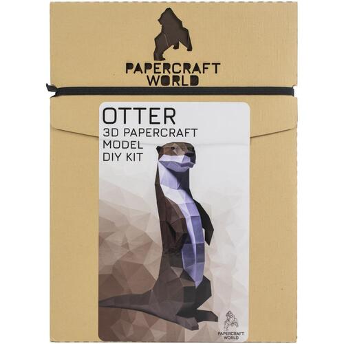 Papercraft World Otter 3D Papercraft Model