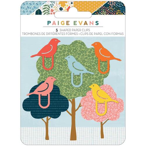 Paige Evans Bungalow Lane Bird Metal Clips