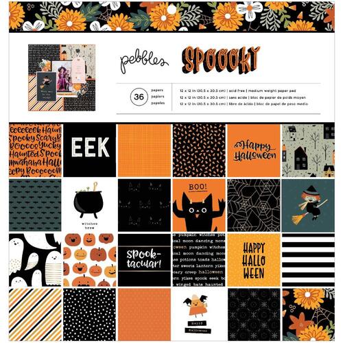 Pebbles Spoooky 12" Paper Pad