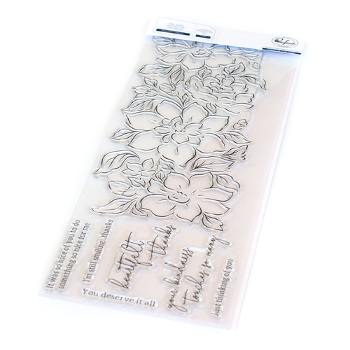 PinkFresh Studio Heartfelt Thanks Stamp Set
