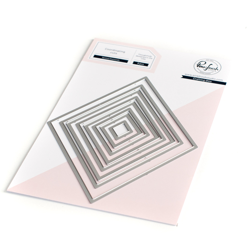 PinkFresh Studio Nested Diamonds Die