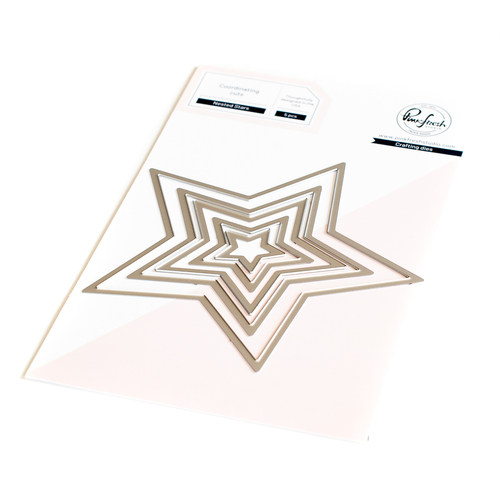 PinkFresh Studio Nested Stars Die