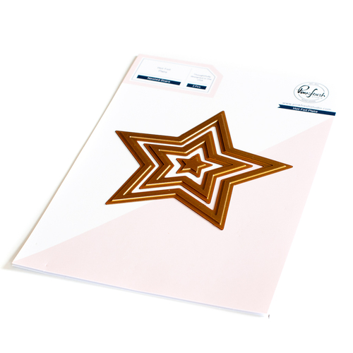 PinkFresh Studio Nested Stars Hot Foil Plate
