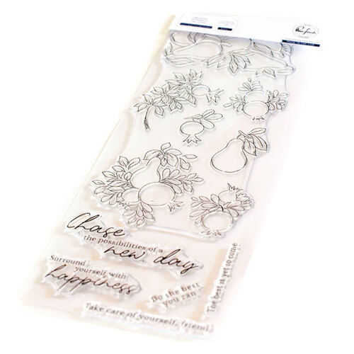 PinkFresh Studio Pears & Pomegranates Stamp