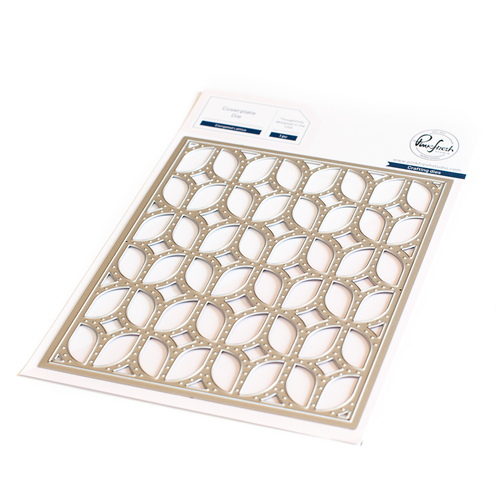 PinkFresh Studio Elongated Lattice Coverplate Die