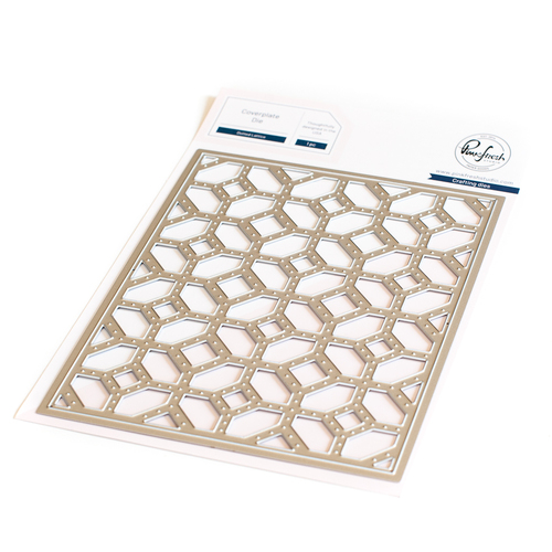 PinkFresh Studio Dotted Lattice Coverplate Die