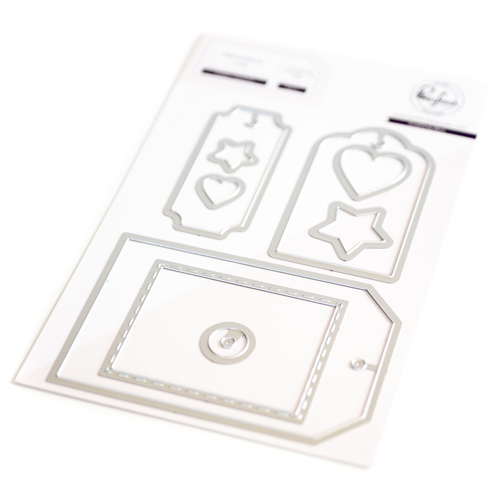 PinkFresh Studio Shaker Tag Book Die